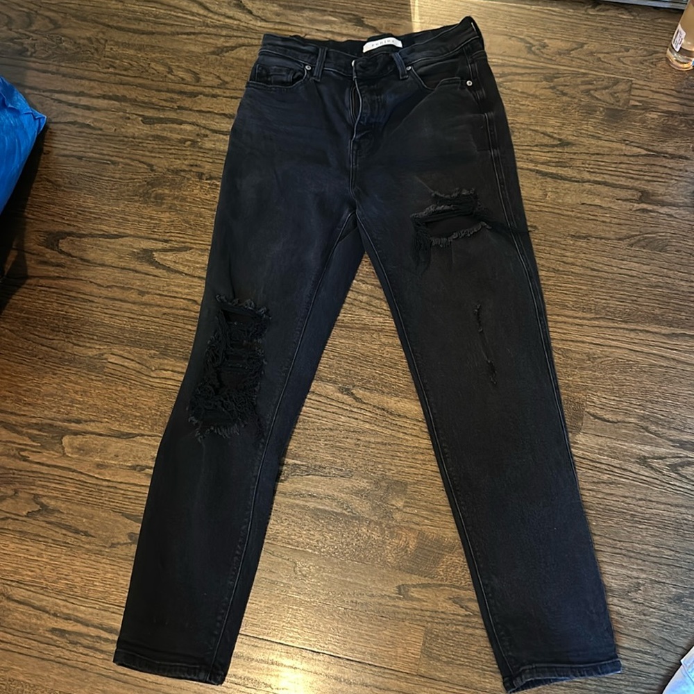 Eunina rocky  high rise boyfriend jeans